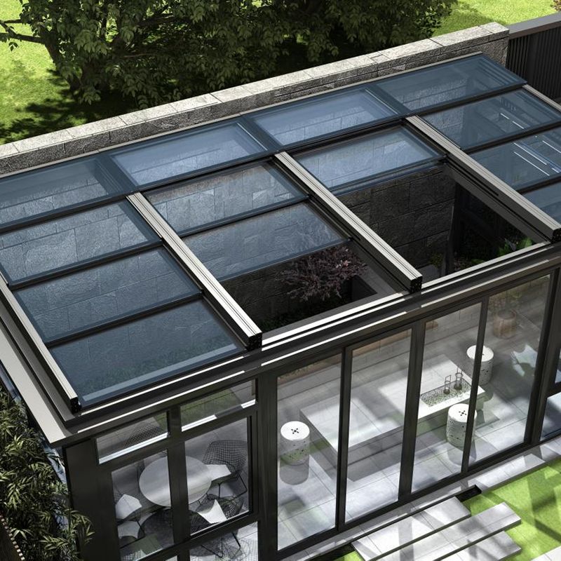 ແສງສະຫວ່າງ Telescopic Sliding Skylight